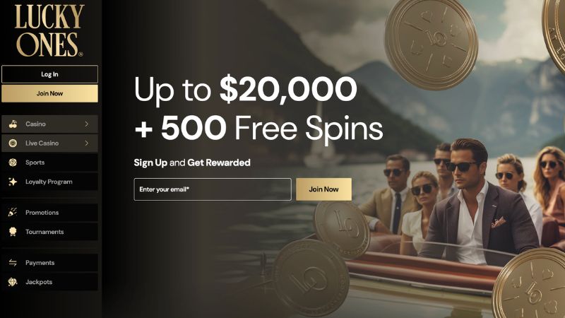 Lucky Dreams Casino game lobby screenshot